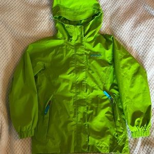 Girls Marmot rain jacket